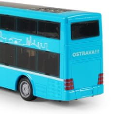 Rappa Dvojposchodový autobus doubledecker DPO Ostrava 20 cm