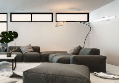 Toolight Nástenné svietidlo LED 12W 50CM APP374-1W - biele