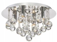 Toolight Krištáľová stropná lampa Plafond Luster Glamour APP403-C