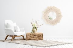 Tutumi Nástenné zrkadlo Boho 60CM 322051