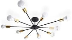 Toolight Lampa Spider 10 APP503-10C čierna