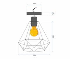 Toolight Lampa Reno 180986D