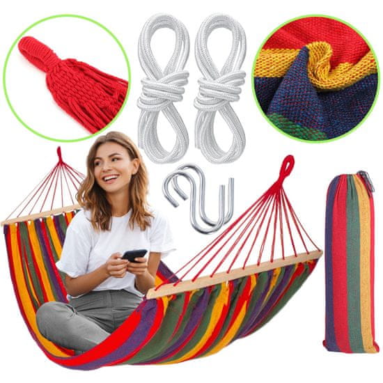 Bluegarden Hammock 480145A RED