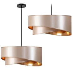 Toolight Závesná lampa Beige Gold 50cm APP970-1CP