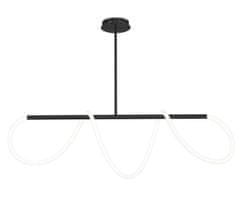 Toolight Stropné svietidlo LED APP856-CP Long Black