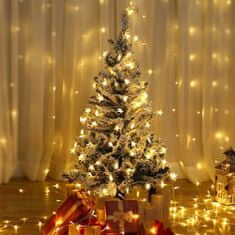 Tutumi Svetlá na vianočný stromček LED girlanda Zlaté hviezdy