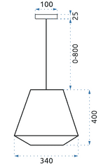 Toolight ZÁVESNÁ STROPOVÁ LAMPA APP217