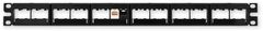 LAN-TEC PP-MC5 24 empty - 19" patch panel 1U, pro 24 KJ