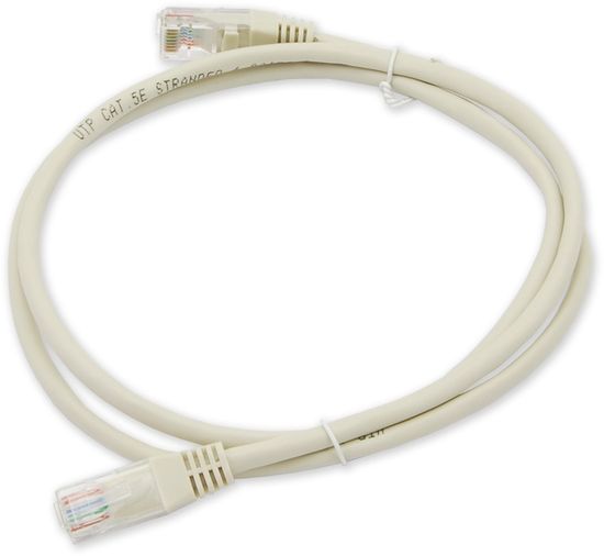 LAN-TEC PC-203 C5E UTP/3M - šedá - propojovací (patch) kabel