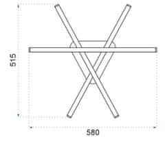 Toolight LED stropné svietidlo Plafond Moderné APP397-C