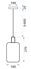 Toolight Lamp APP667-1CP