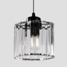 Toolight Stropné svietidlo Crystal APP511-1CP Black