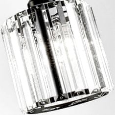 Toolight Stropné svietidlo Crystal APP511-1CP Black