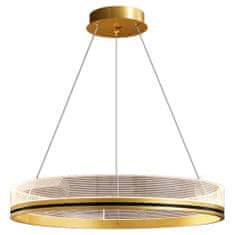 Toolight Lamp Vintage APP1190-CP Gold 60cm