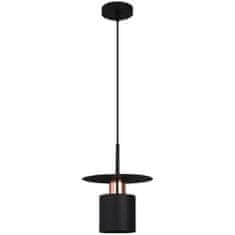 Toolight Lamp Vintage APP1145-1CP Black Rose Gold