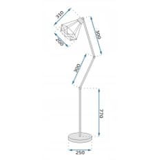 Toolight Stojaca lampa Reno APP540-1F