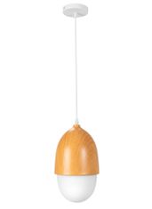 Toolight Stropné svietidlo Peanut Metal Wood Boho Pendant APP952-1CP