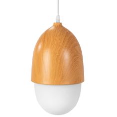 Toolight Stropné svietidlo Peanut Metal Wood Boho Pendant APP952-1CP