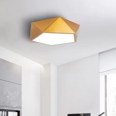 Toolight Plafónová lampa Diamond APP875-C 30 cm Gold