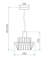 Toolight Lamp APP943-1CP Set Chrome