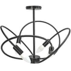 Toolight Lampa 4 APP1093-4C čierna