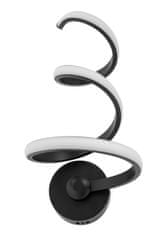 Toolight LED nástenné svietidlo SPRING UP APP829-W BLACK MATT