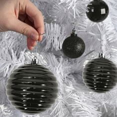 Tutumi Vianočné ozdoby na stromček 311433C Silver