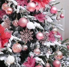Tutumi Vianočné ozdoby na stromček 311433 ROSE RED