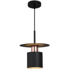 Toolight Lamp Vintage APP1145-1CP Black Rose Gold