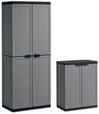 KETER Keter/Kis Jolly Utility Cabinet Dark Grey