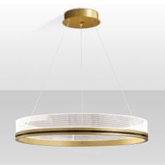 Toolight Lamp Vintage APP1190-CP Gold 60cm