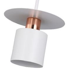 Toolight Lamp Vintage APP1146-1CP White Rose Gold