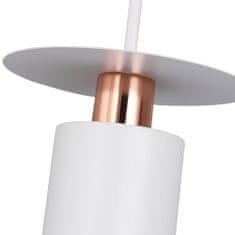 Toolight Lamp Vintage APP1146-1CP White Rose Gold