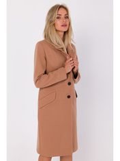 Made of Emotion Dámsky kabát crombie coat Maduna M758 camel S