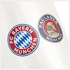 FAN SHOP SLOVAKIA Poháre FC Bayern Mníchov. Znak klubu a Paulaner. 0,5l. Súprava 2 kusy.