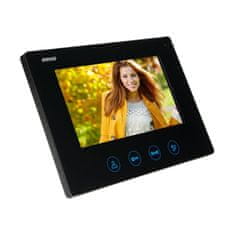 Orno Videozvonček ORNO OR-VID-ME-1056/B CERES, 7" LCD s kódovým zámkom