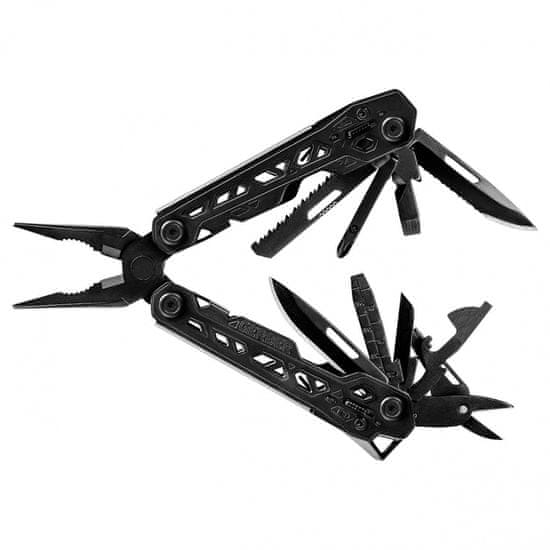 GERBER 30-001780 Truss Multi-Tool Black multifunkčný nástroj - kliešte, čierna, 17 funkcií, puzdro