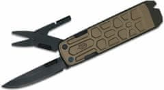 GERBER Lockdown Slim Pry Burnt Bronze multifunkčný vreckový nôž 6,4cm, bronzová, hliník, 7 nástrojov