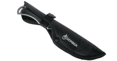 GERBER 31-000588 Freeman Guide Fixed Black univerzálny nôž 10 cm, čierna, plast, nylonové puzdro