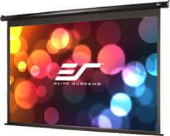 Elite Screens plátno elektrické motorové 100" (254 cm)/ 16:9/ 124,5 x 221,5 cm/ Gain 1,1/ case černý