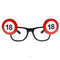 Párty okuliare narodeniny - dopravná značka - 18
