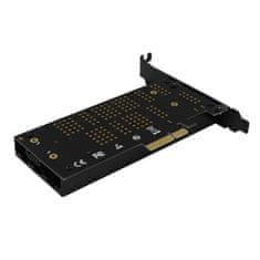 AXAGON PCEM2-DC PCIE NVME+NGFF M.2 ADAPTÉR