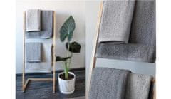 FARO Textil Bavlnený uterák Ocelot 50x100 cm tmavo šedý
