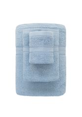 FARO Textil Bavlnený uterák Vena 50x90 cm blankytne modrý