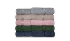 FARO Textil Bavlnený uterák Rondo 70x140 cm sivý