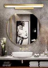 Tutumi Kúpeľňové LED svietidlo Kinkiet III zlaté