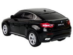 Lean-toys R/C auto Bmw X6 1:24 Rastar Black