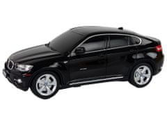 Lean-toys R/C auto Bmw X6 1:24 Rastar Black