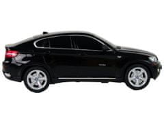 Lean-toys R/C auto Bmw X6 1:24 Rastar Black