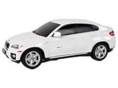 Lean-toys R/C auto Bmw X6 1:24 Rastar White